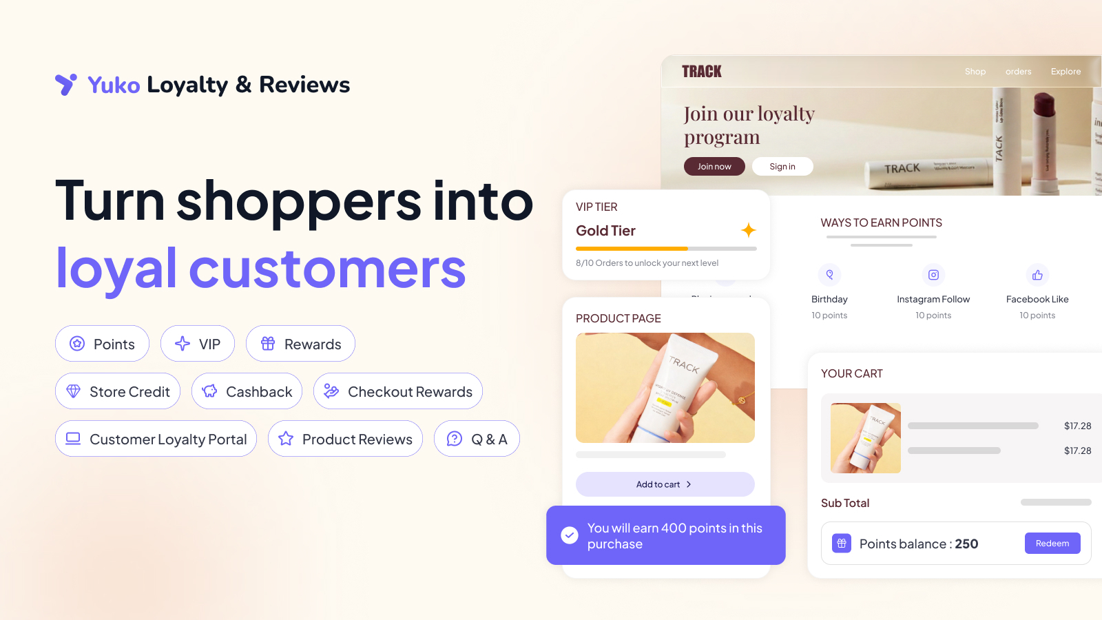 Yuko Loyalty App Banner