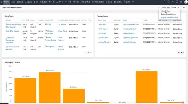Zoho CRM