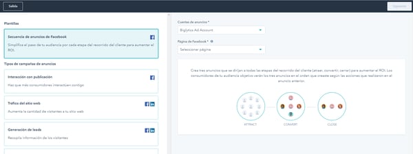 Software de publicidad con workflows para seguimiento de leads automatizados