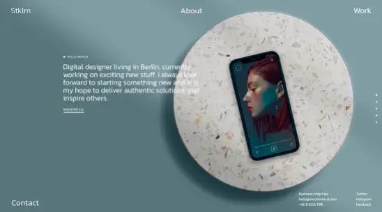 about us website page templates stockholm wordpress theme