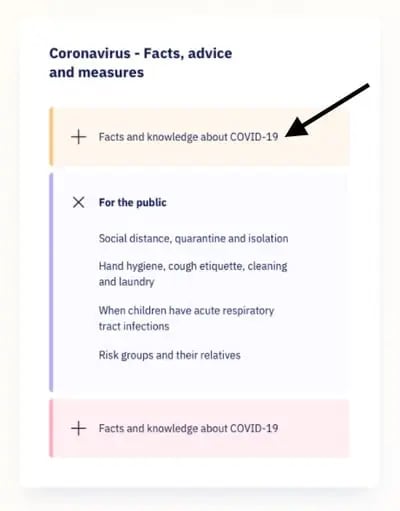 headers are an essential element of the accordion ui