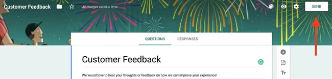 embed google form in Wordpress, feedback form