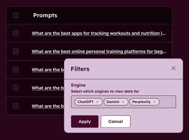 aeo competitor analysis tools, hubspot aeo in marketing hub