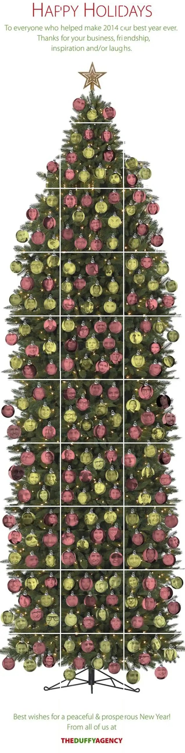 agency holiday cards: Duffy Agency