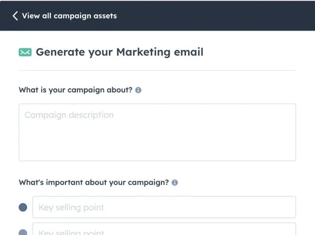 ai email deliverability optimization dashboard with hubspot’s subject line generator