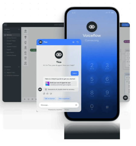 ai in customer service, voiceflow