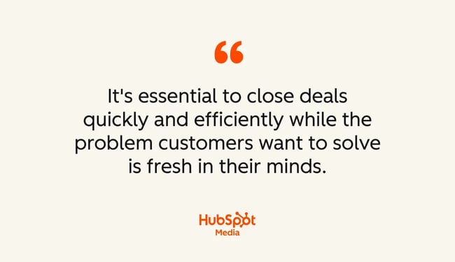 ai makes it easier to close sales quickly.