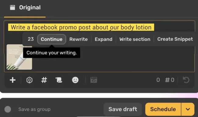 ai marketing content generator, simplified