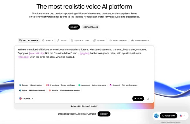 ai pricing strategy, freemium elevenlabs