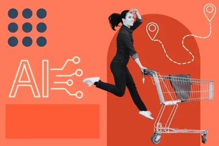 visual metaphor for ai customer journey map