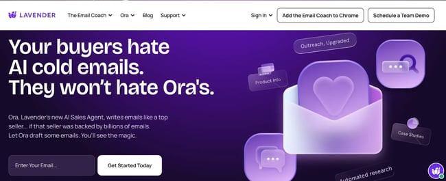 ai sales assistant: lavender