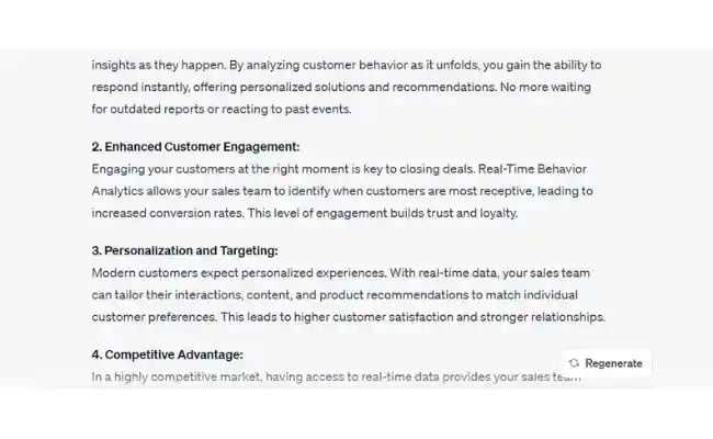 ai tips for inside salespeople; real-time behavioral analysis 