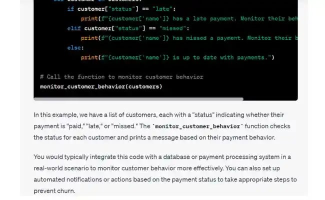 Tip: explore customer churn prevention with AI