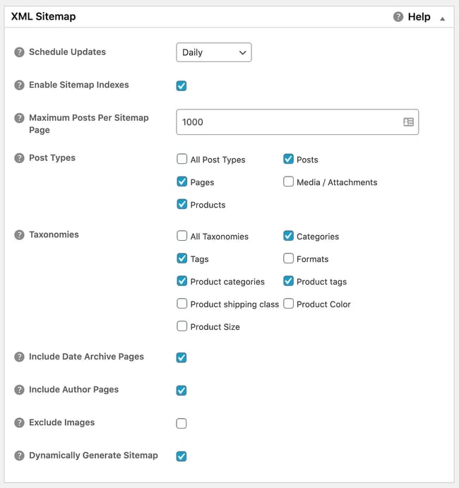 best wordpress sitemap plugin: AIOSEO