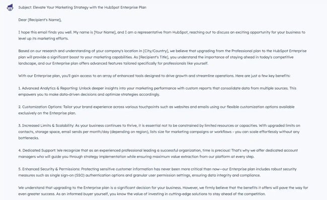 ai vs human, upgrade email