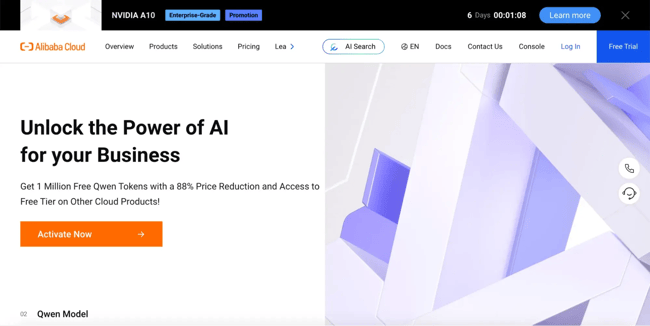alibaba cloud ai as a service