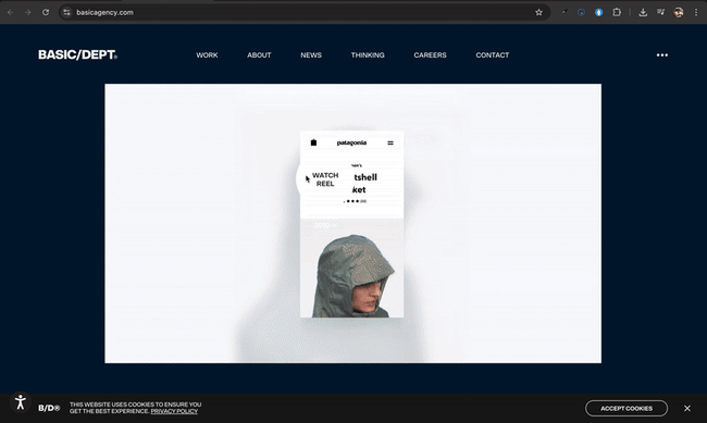 animated cursor effects, cursor as a visual tool