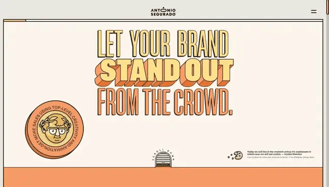 antonio segurado freelancer website design