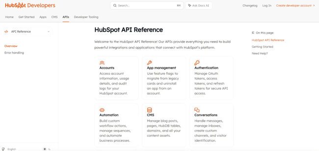 api examples, hubspot api