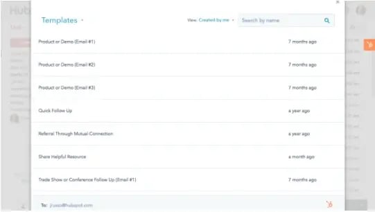Best Apps for Email Prospecting: HubSpot Email Templates Builder