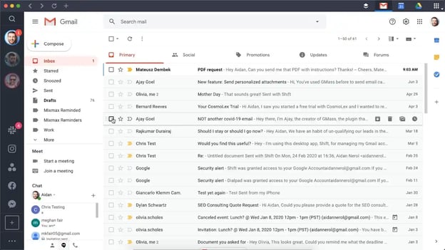 Best Apps for Email Prospecting: Shift