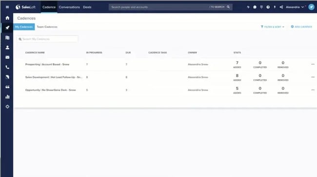 Best Apps for Email Prospecting: Salesloft