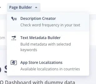 aso marketing, page builder
