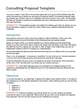 Consulting Proposal Template Preview