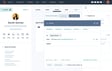 Contact profile for Sarah Gomez on a digital platform, with an email composition window addressed to her from Elise Beck, featuring options for formatting and sending the message.
