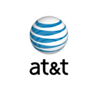 at and t logo.