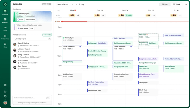 automatic calendar event creation from email, clockwise