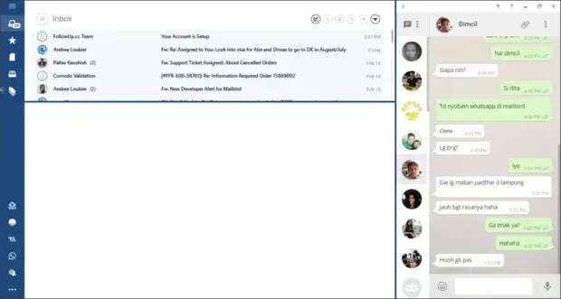automatic calendar event creation from email, mailbird