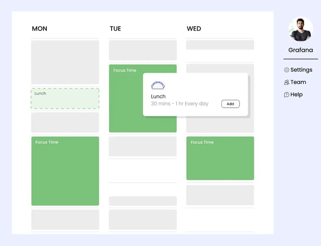 automatic calendar event creation from email, reclaim