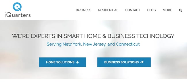 iquarters avaada theme wordpress website