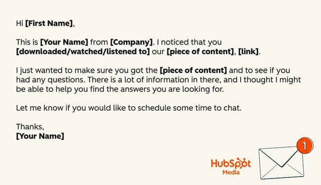 b2b cold email templates, connecting