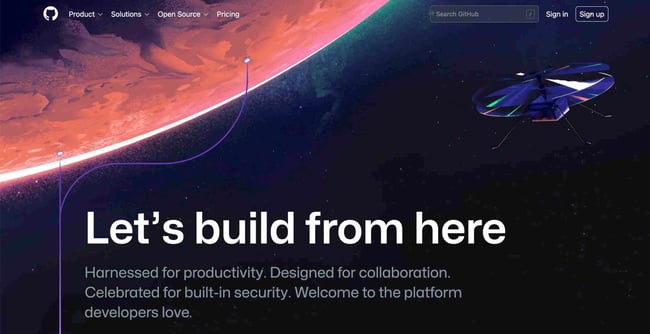 backend tools: Control your Web apps version history with repositories on GitHub. 