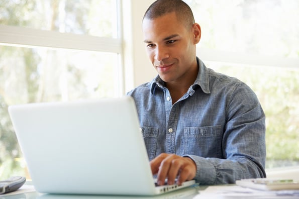 Person using plugin to create WordPress backups to ensure their site is recoverable.