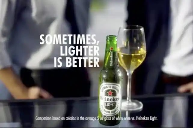 bad marketing, heinekein