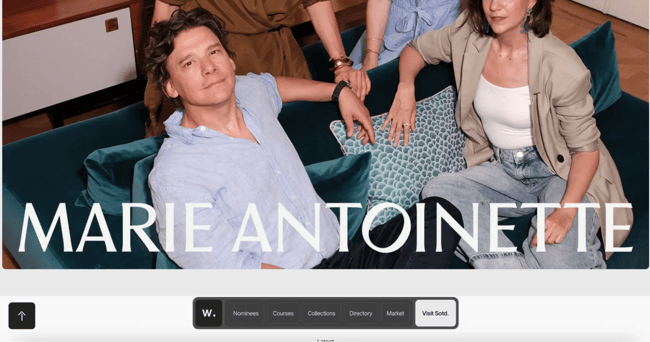 bad website design examples, awwwards site has confusing navigation