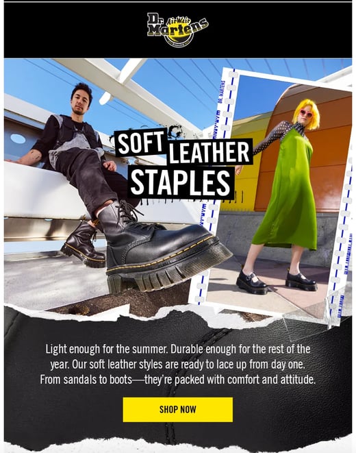 dr. martens marketing email