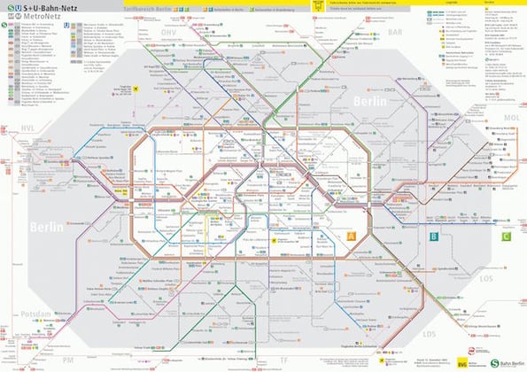 Berlin Subway Map