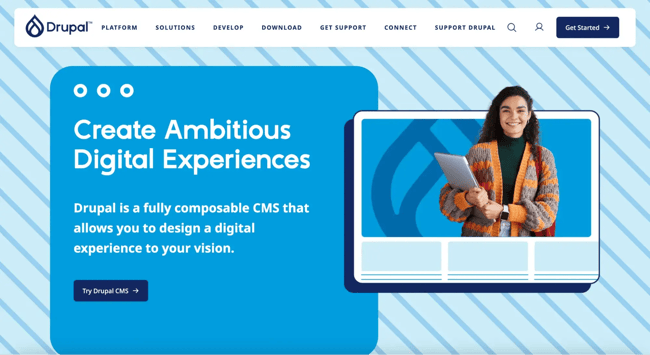 best blogging platforms, drupal