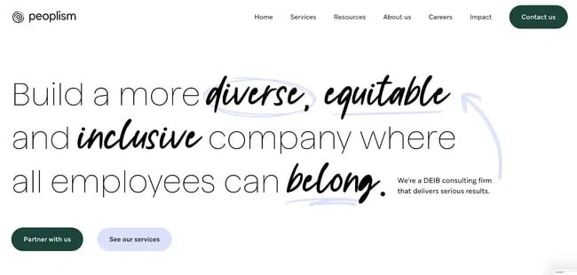 best consulting websites; Peoplism