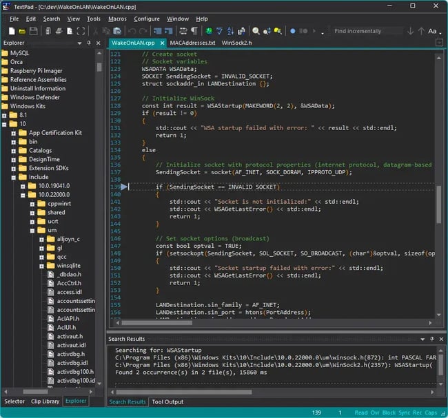 best html and css editor textpad