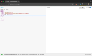 best online html and css editor jsbin