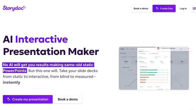 best presentation software, storydoc