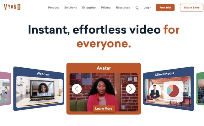 best presentation software, vyond