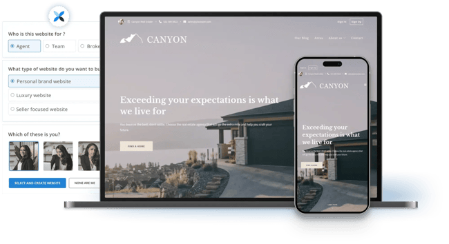 best website builders for real estate agents, placester
