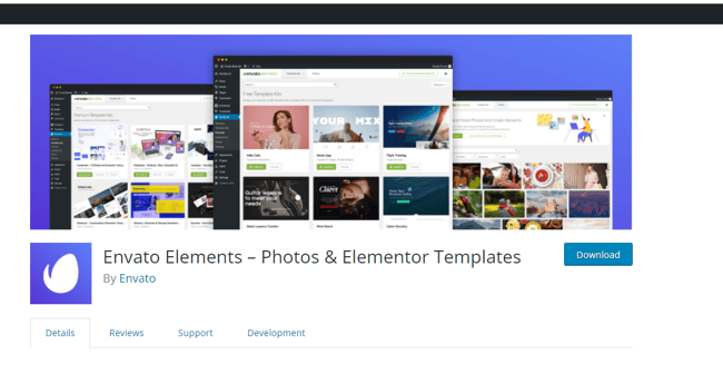 best wordpress plugins to find images- Envato Elements