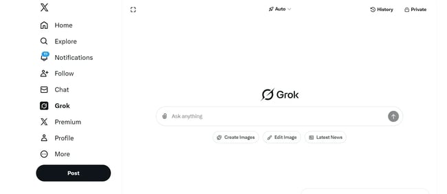 grok landing page, best ai chatbot